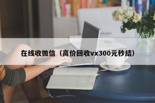 在线收微信（高价回收vx300元秒结）