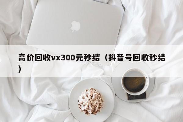 高价回收vx300元秒结（抖音号回收秒结）